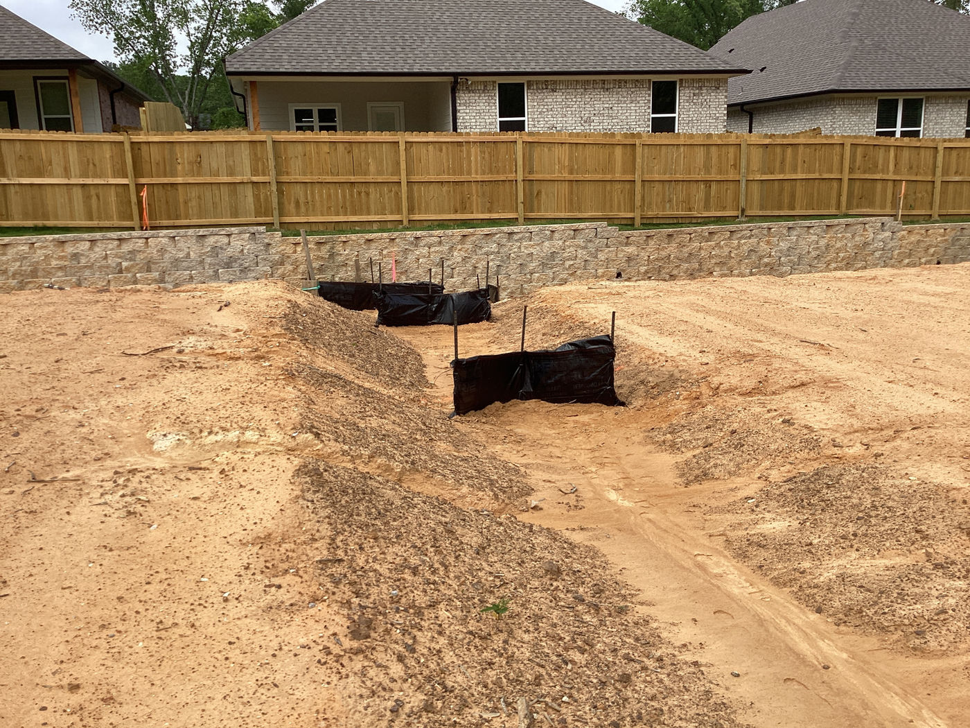 Royal Hills Village construction area